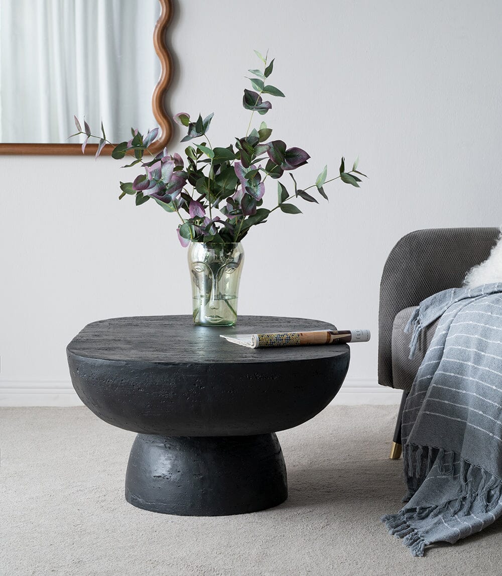 Noir Cement Coffee Table - decorstore