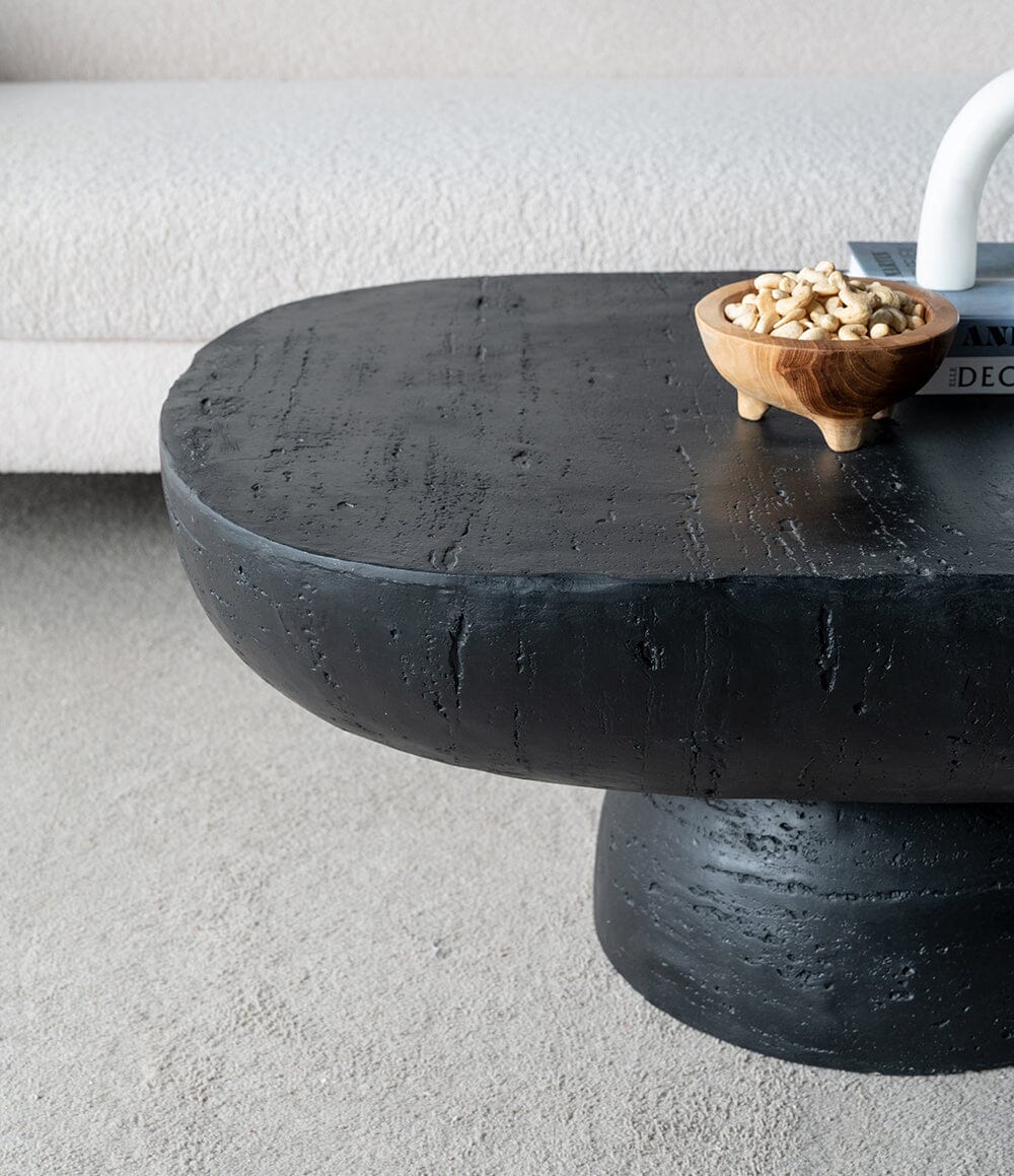 Noir Cement Coffee Table - decorstore