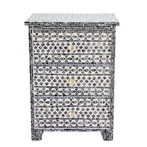 Mother of Pearl Victoria Side Table - decorstore
