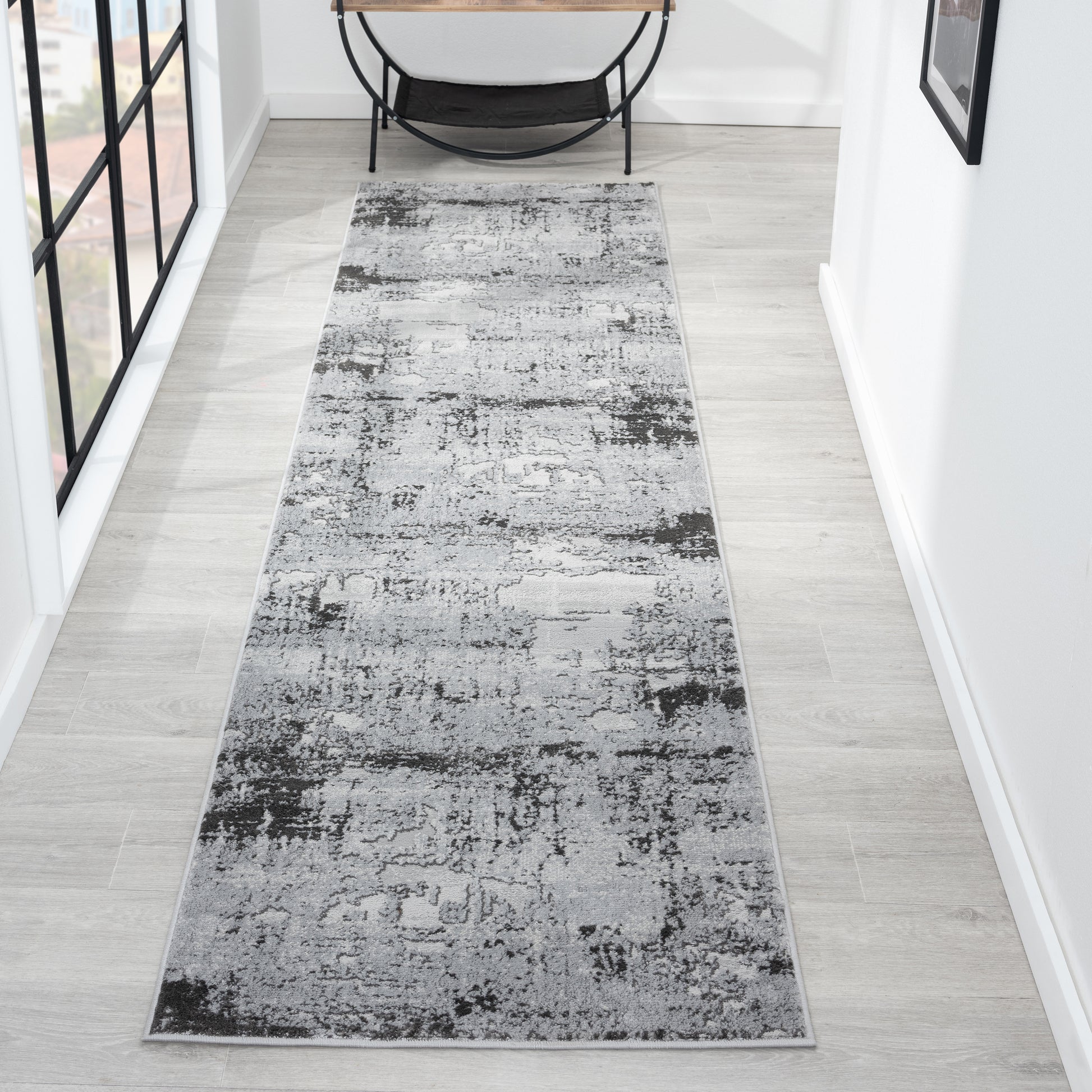 Amber 181 Silver Designer Rug - decorstore