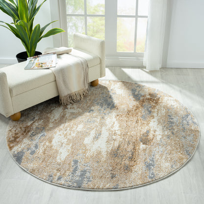 Amber 187 Taupe Designer Rug - decorstore