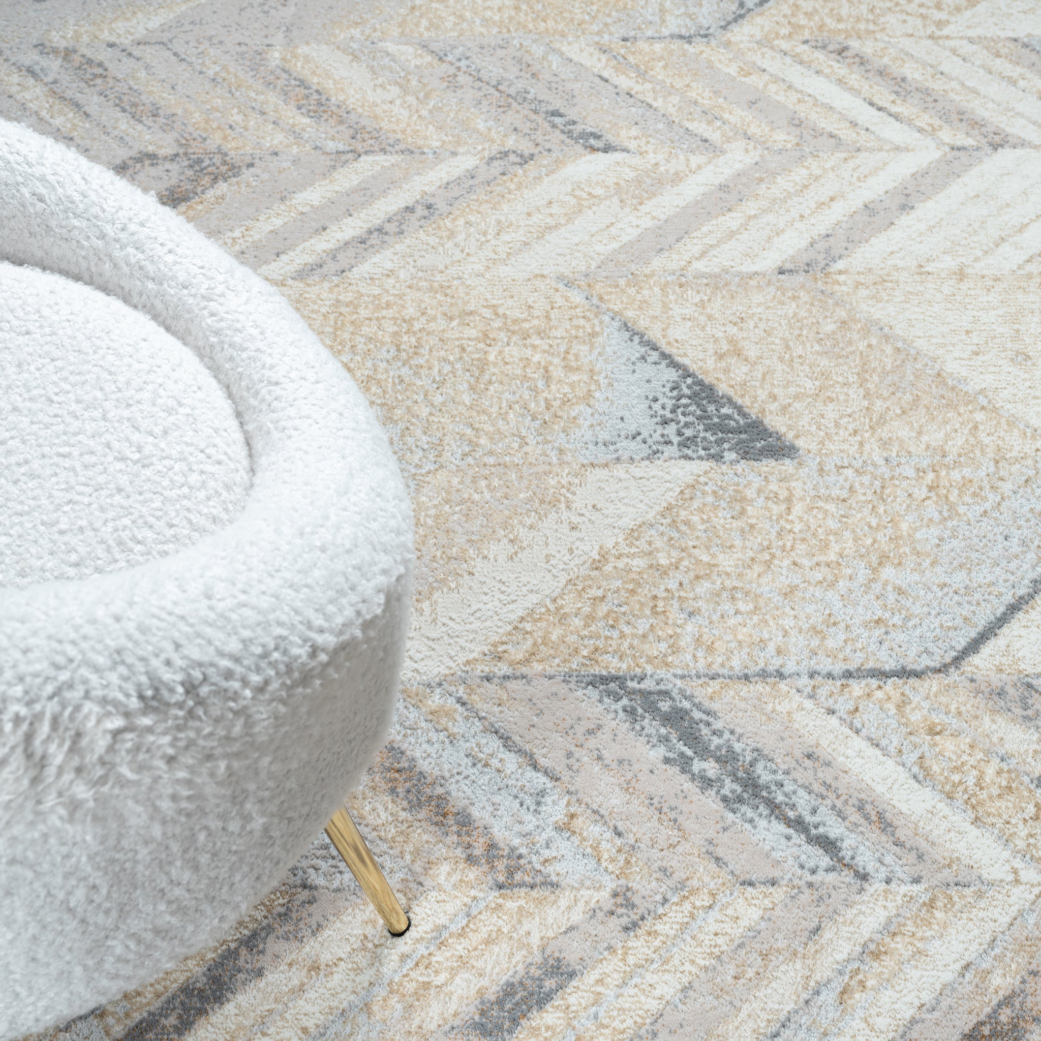 Amber Roderick Rug Amber 188 Stone Designer Rug – decorstore