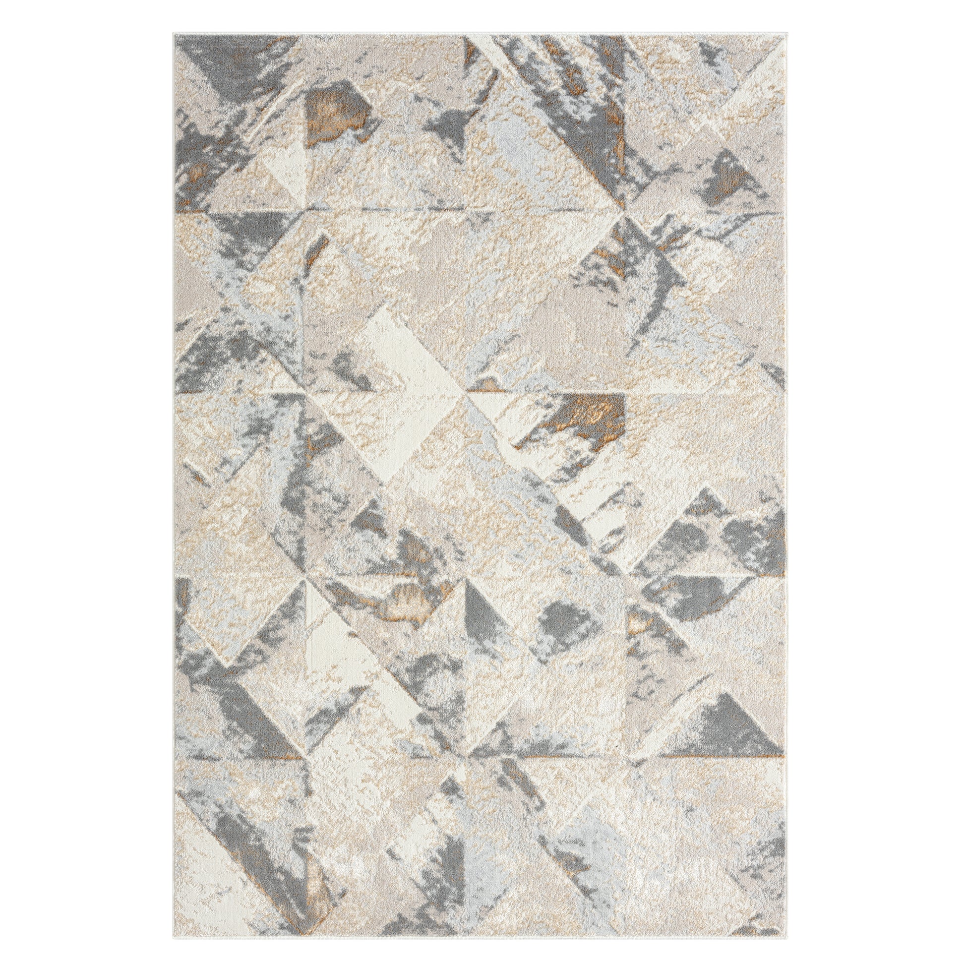 Amber 189 Slate Designer Rug - decorstore