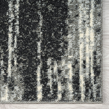 Astor 481 Charcoal Designer Rug - decorstore