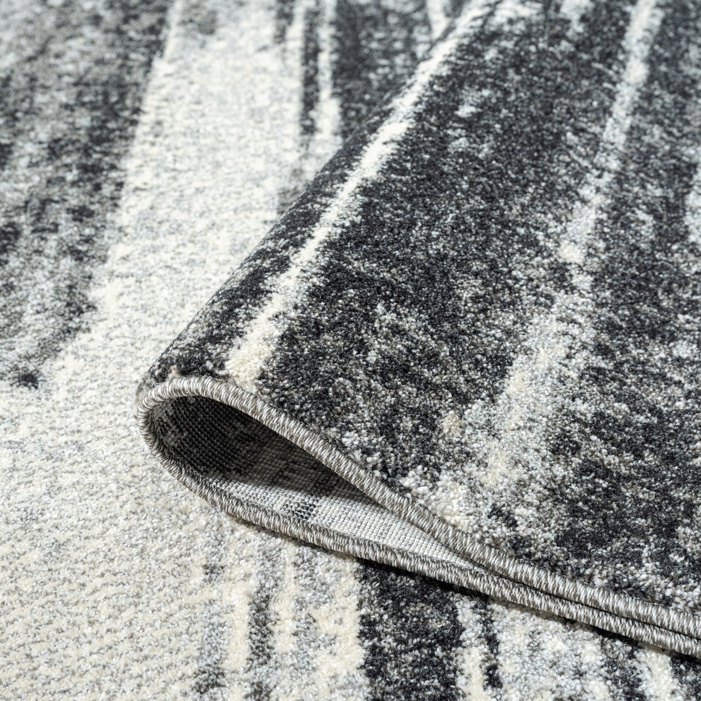 Astor 481 Charcoal Designer Rug - decorstore