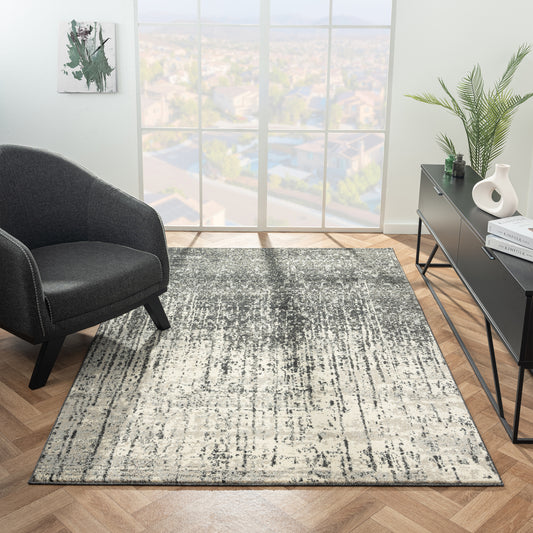 Astor 482 Ebony Designer Rug - decorstore