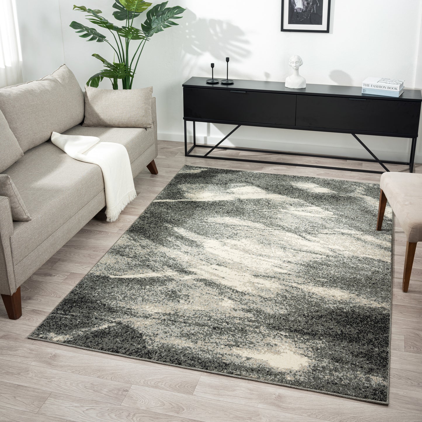 Astor 483 Ash Designer Rug - decorstore