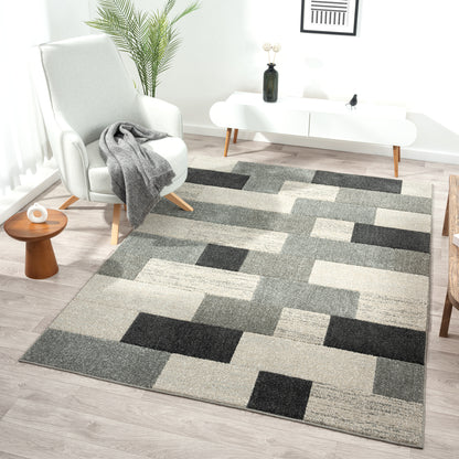 Astor 484 Slate Designer Rug - decorstore