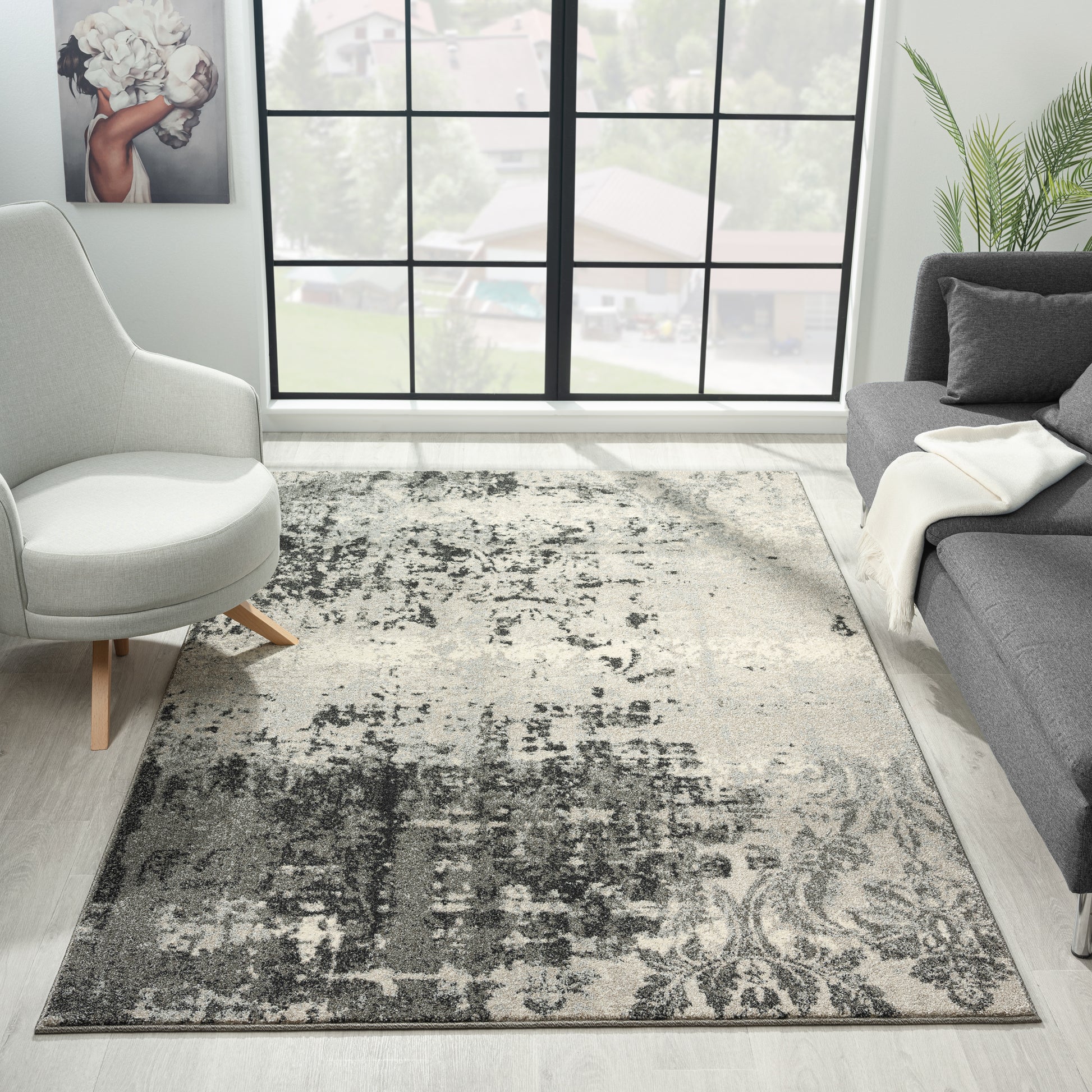 Astor 485 Sand Designer Rug - decorstore