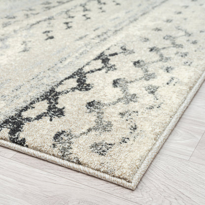 Astor 486 Ivory Designer Rug - decorstore