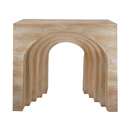 Cement Console Table