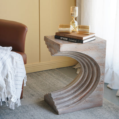 Cement Side Table