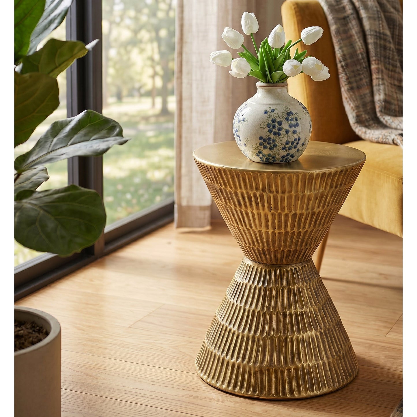 Gold Accent Table