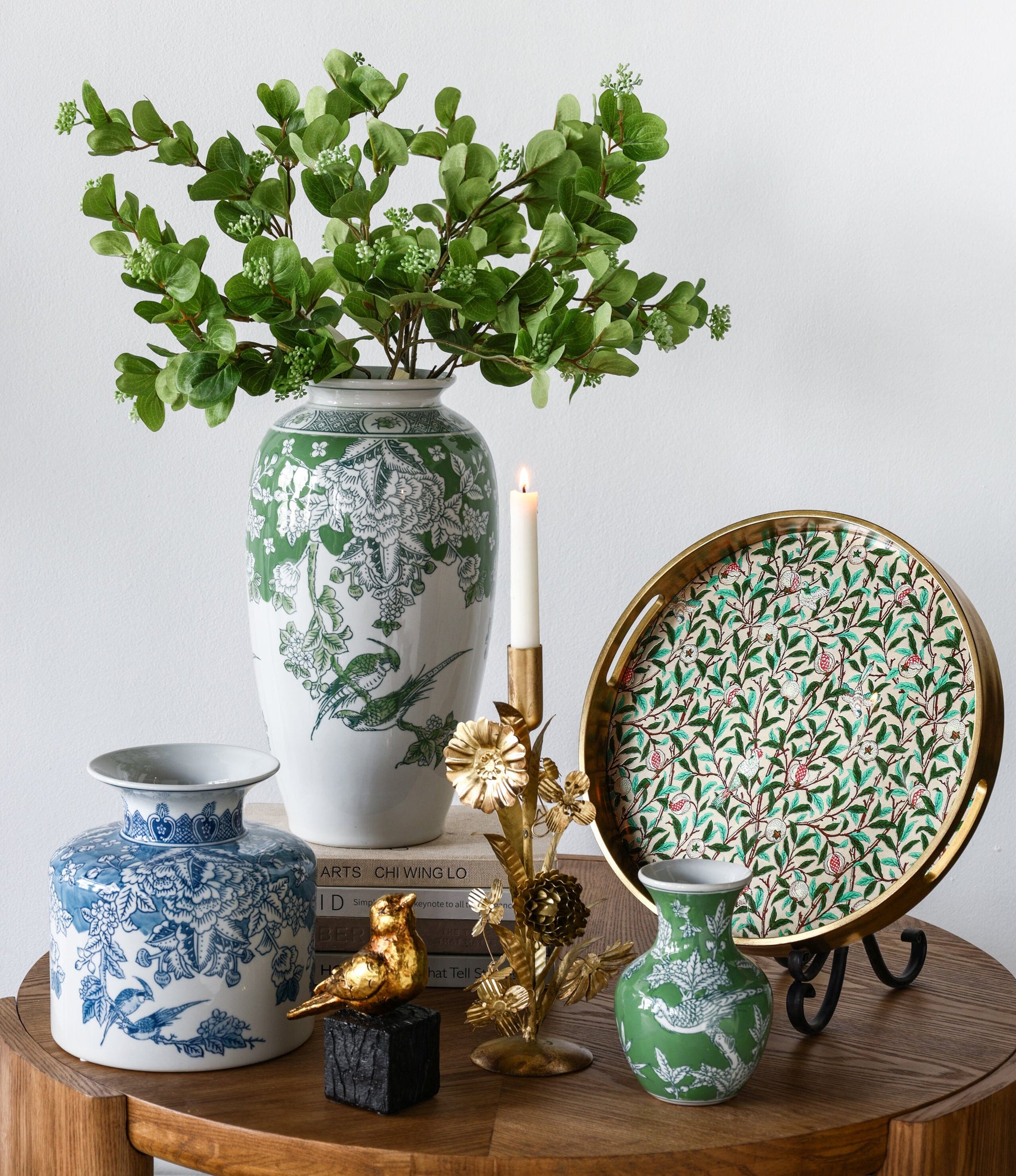 Decorative Round Trays – Set of Two - decorstore