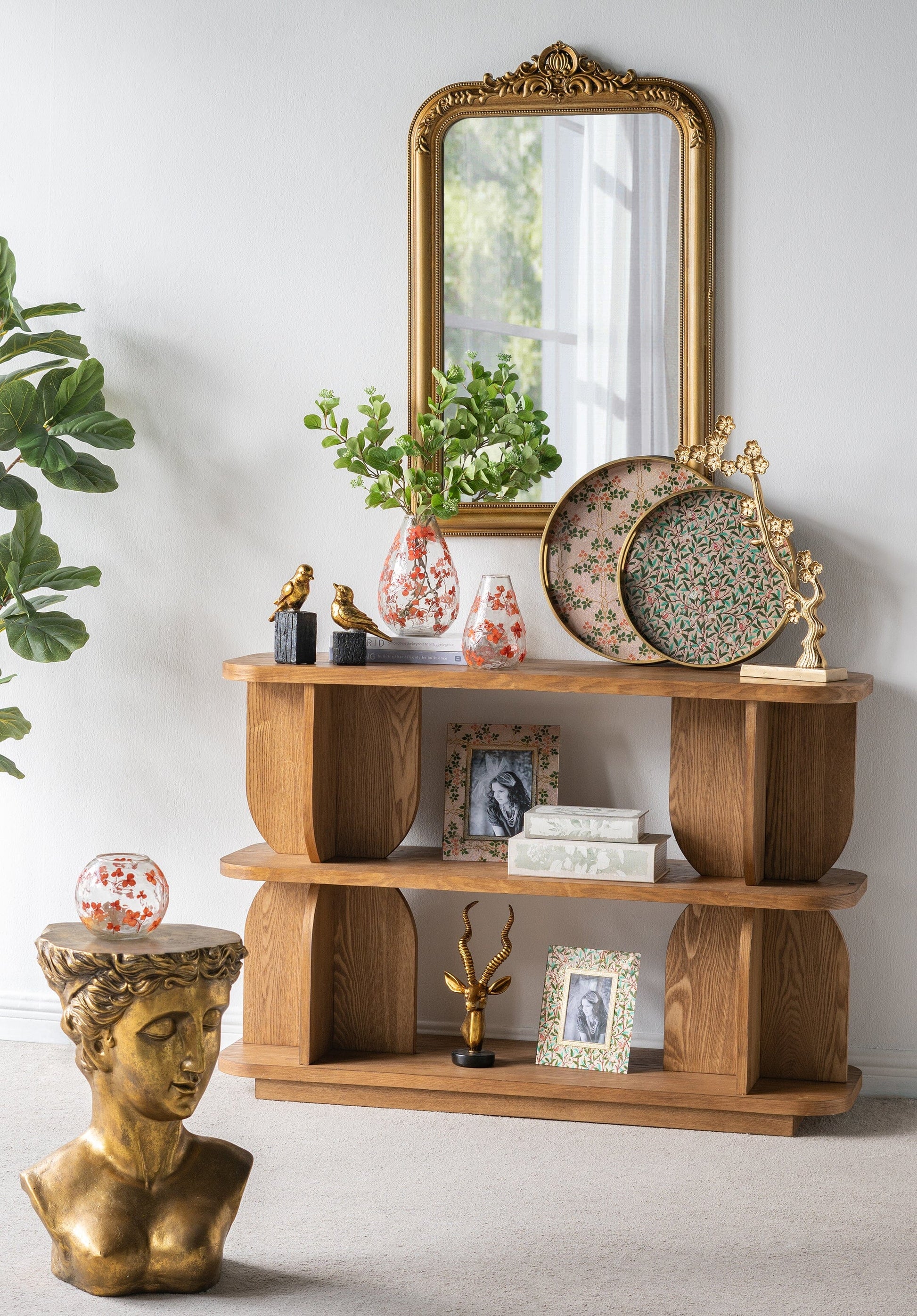Decorative Round Trays – Set of Two - decorstore