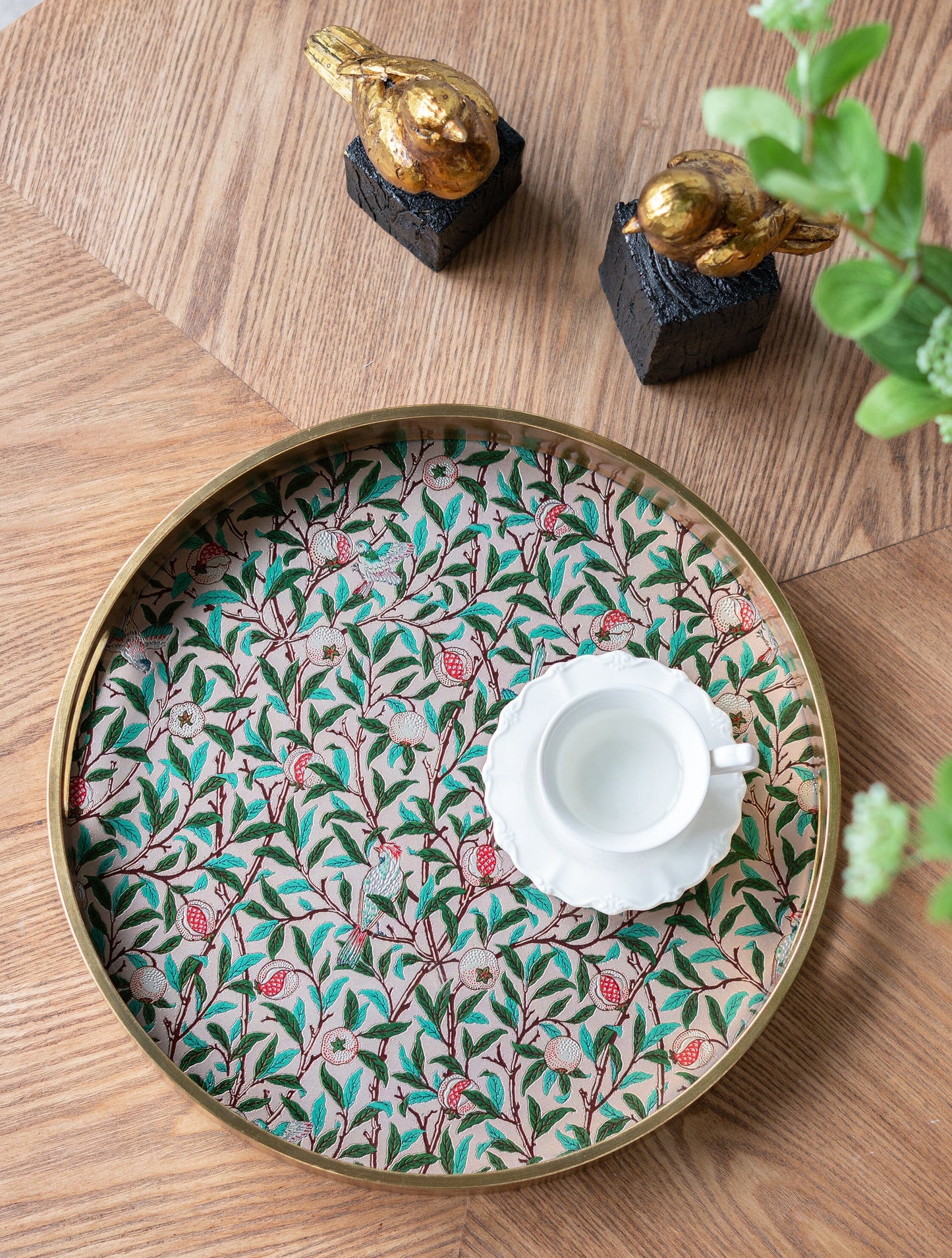 Decorative Round Trays – Set of Two - decorstore