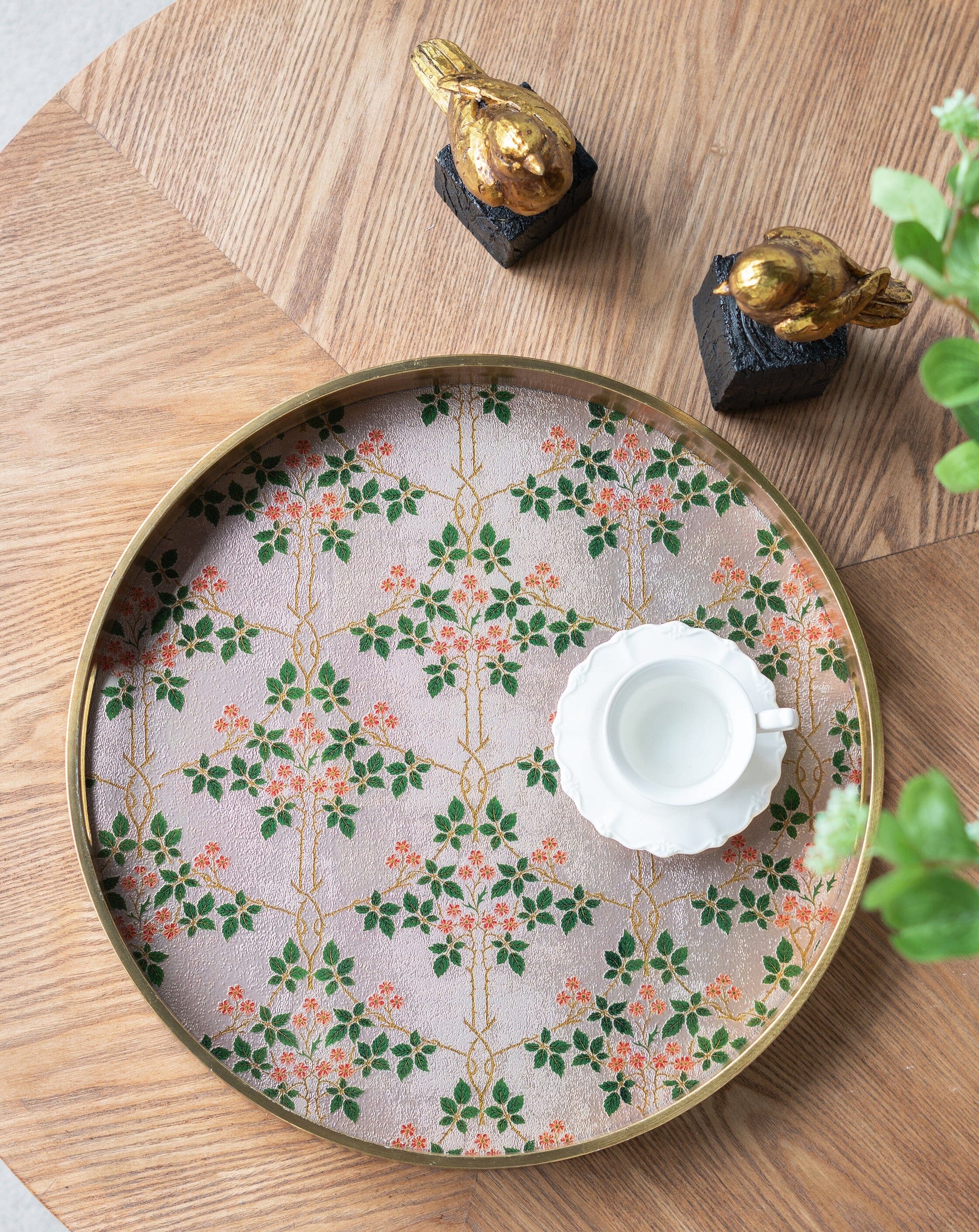 Decorative Round Trays – Set of Two - decorstore