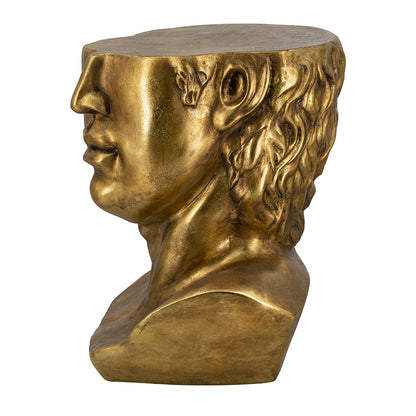 Golden Bust Side Table