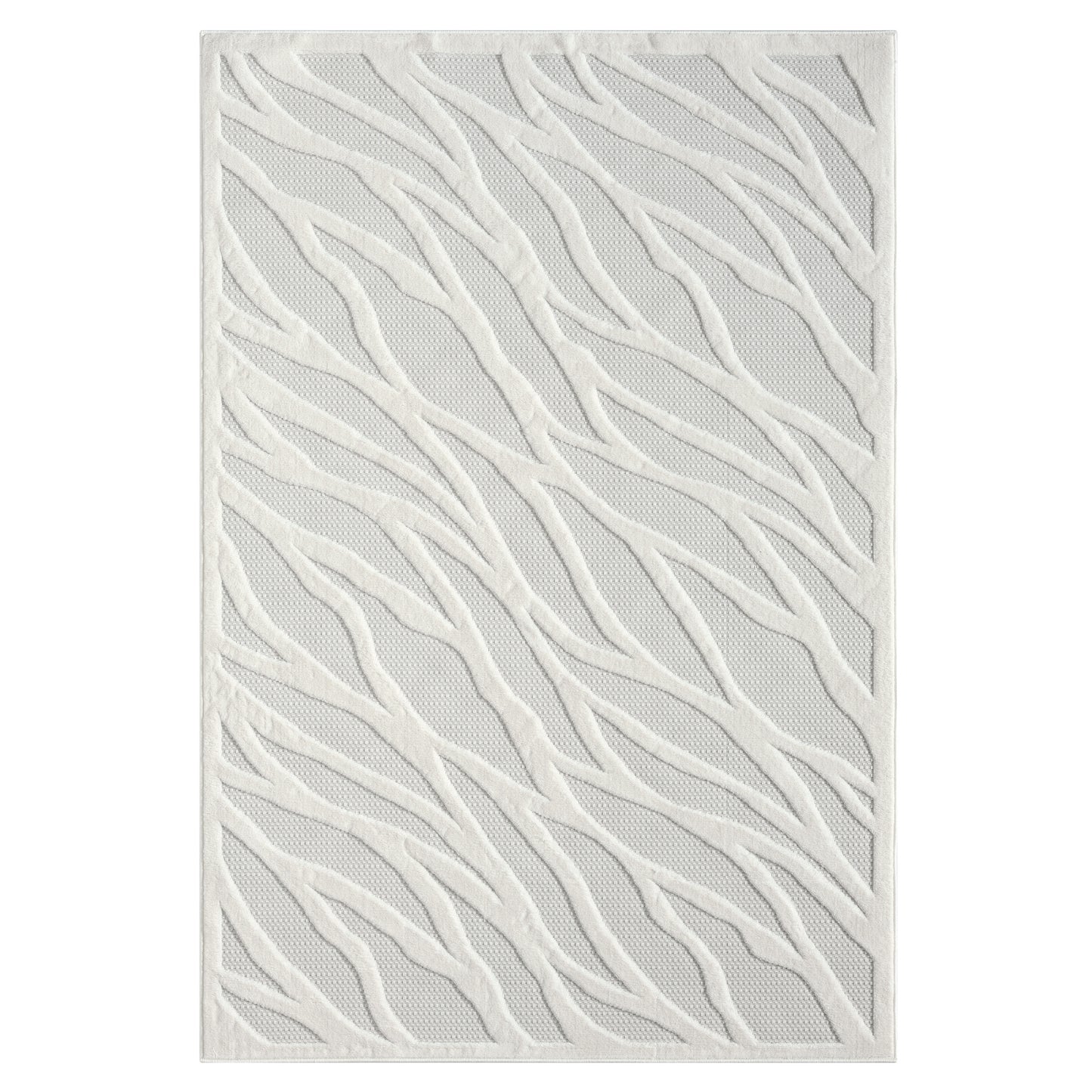 Calm 415 Ivory Designer Rug - decorstore