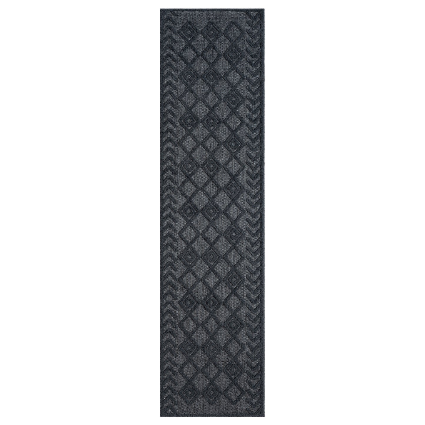 Calm 416 Charcoal Designer Rug - decorstore