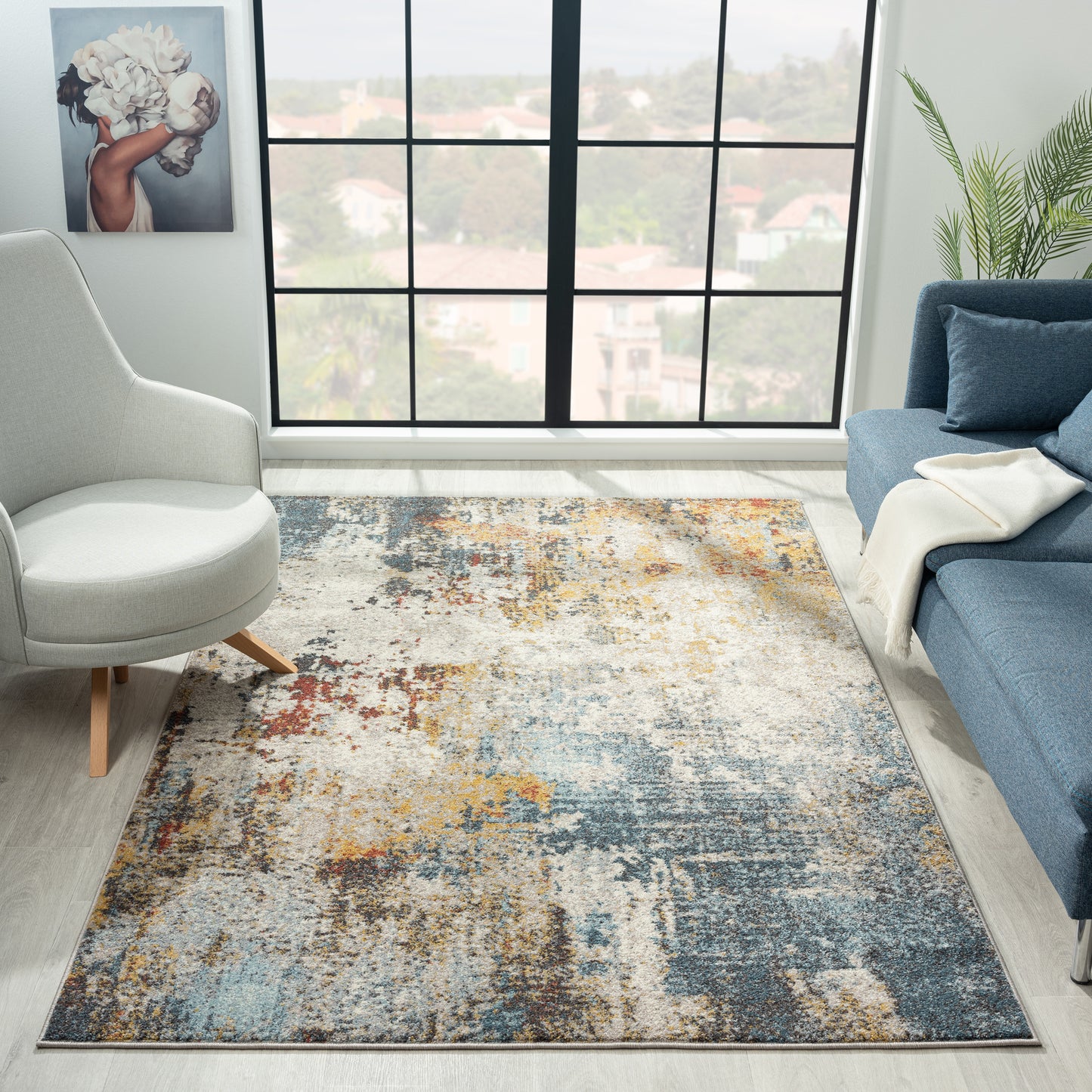 Canyon 513 Multi Designer Rug - decorstore