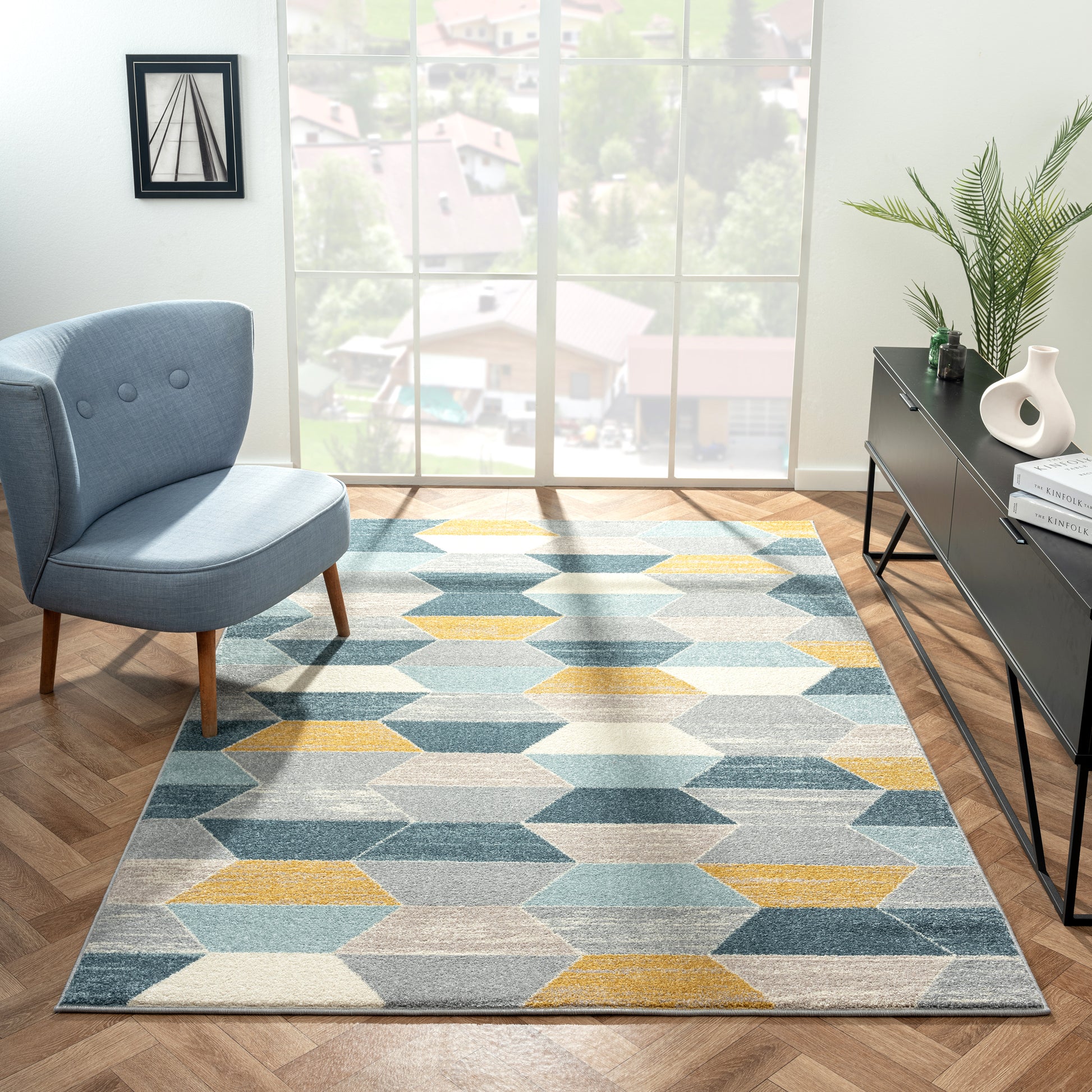 Canyon 514 Multi Designer Rug - decorstore