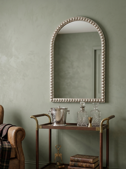 Beaded Arch Mirror