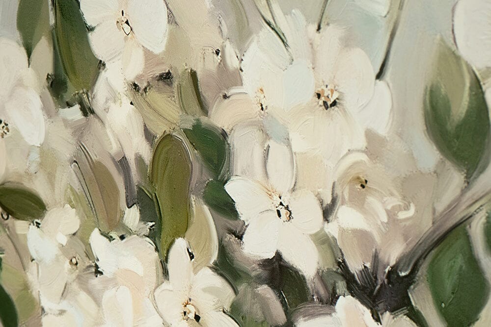 Botanical Canvas Wall Art – Soft Floral Motif - decorstore