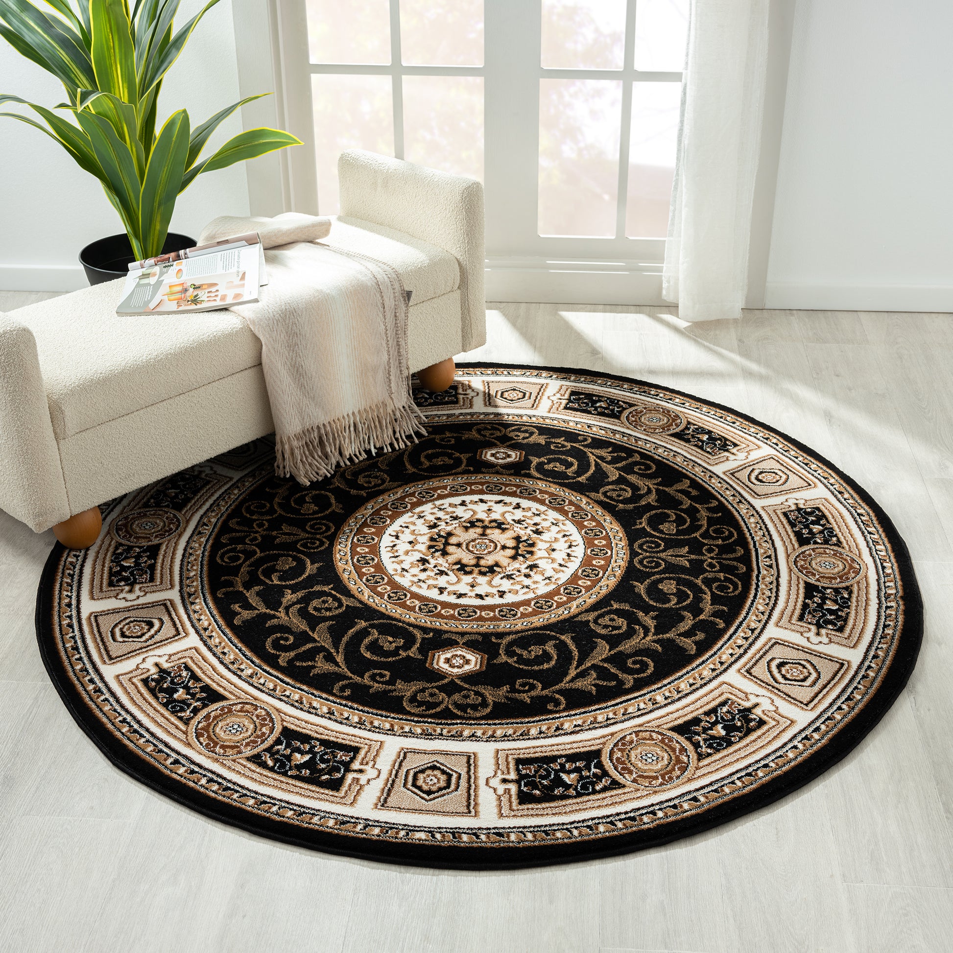 Estate 511 Black Designer Rug - decorstore