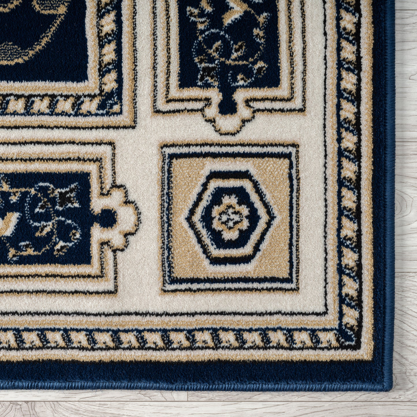 Estate 511 Navy Designer Rug - decorstore