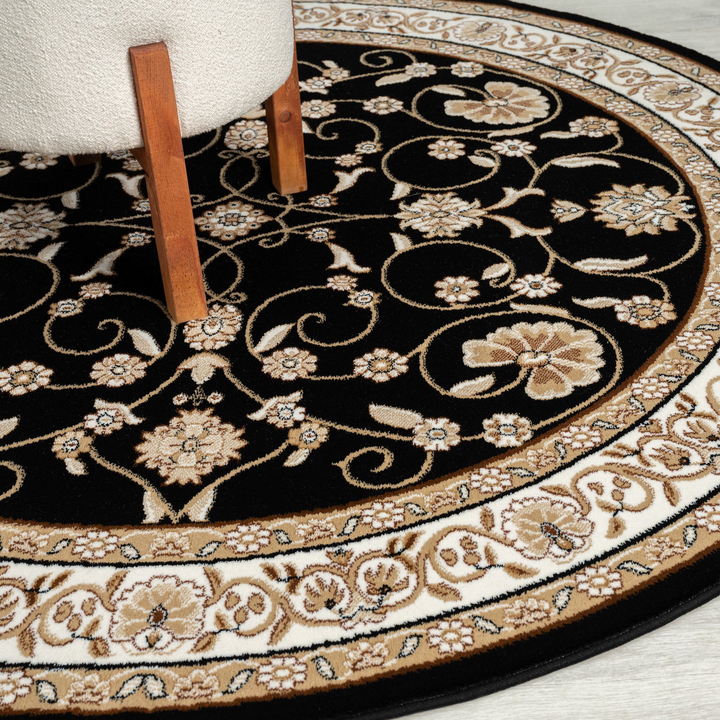 Estate 512 Black Designer Rug - decorstore