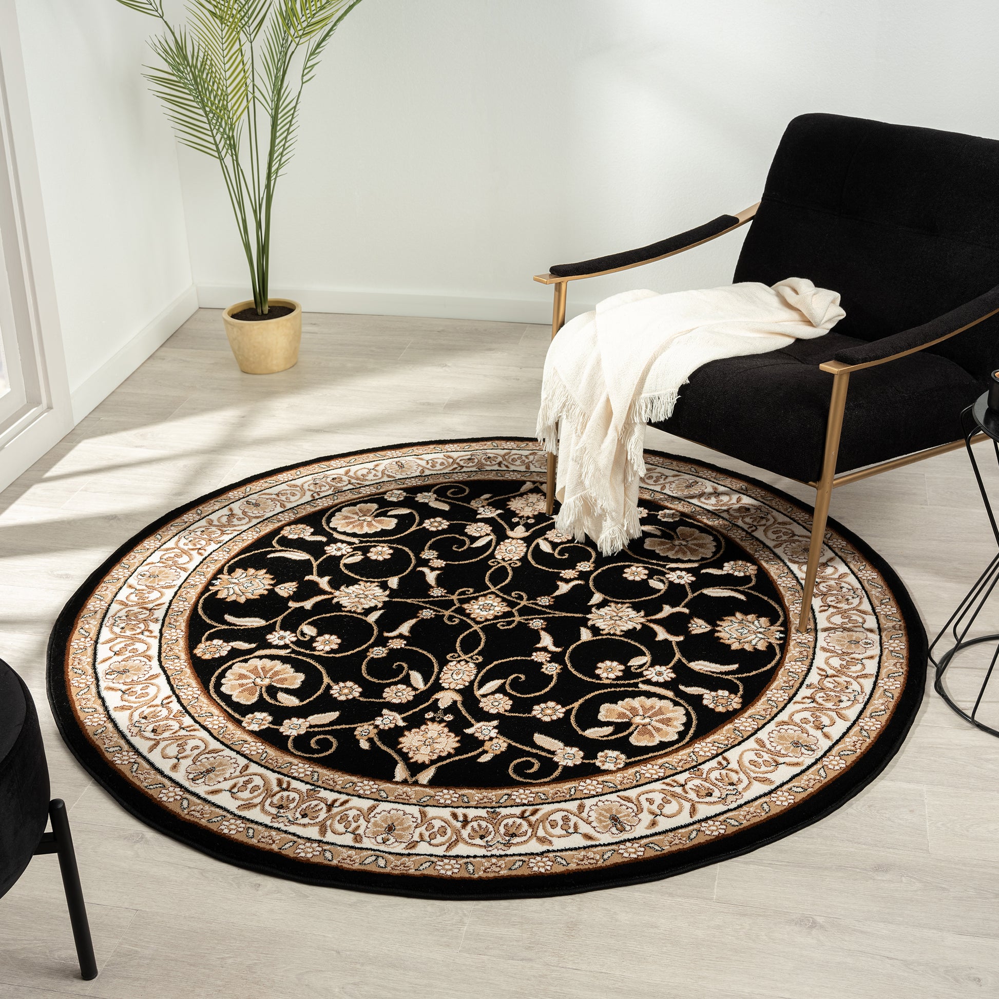 Estate 512 Black Designer Rug - decorstore