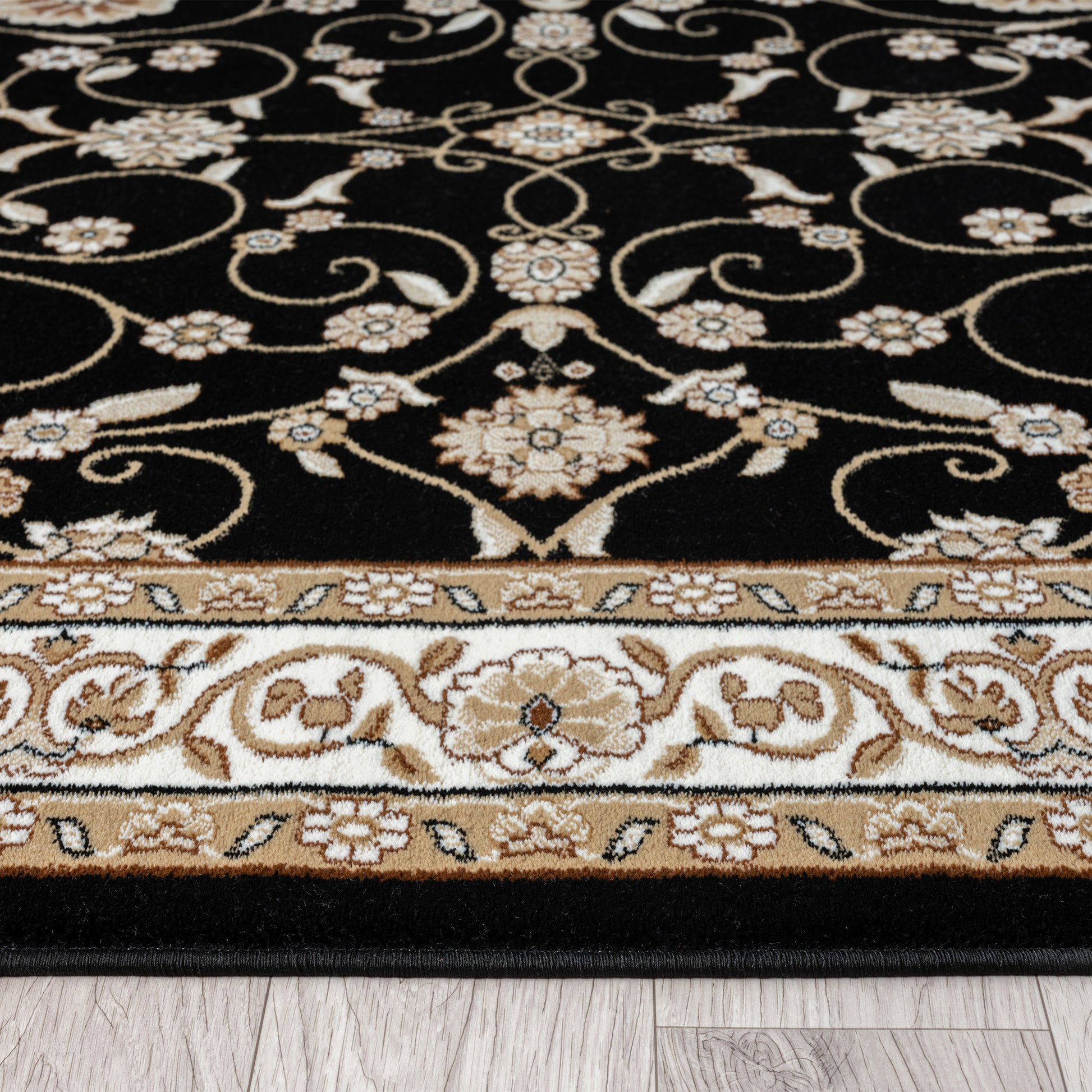 Estate 512 Black Designer Rug - decorstore