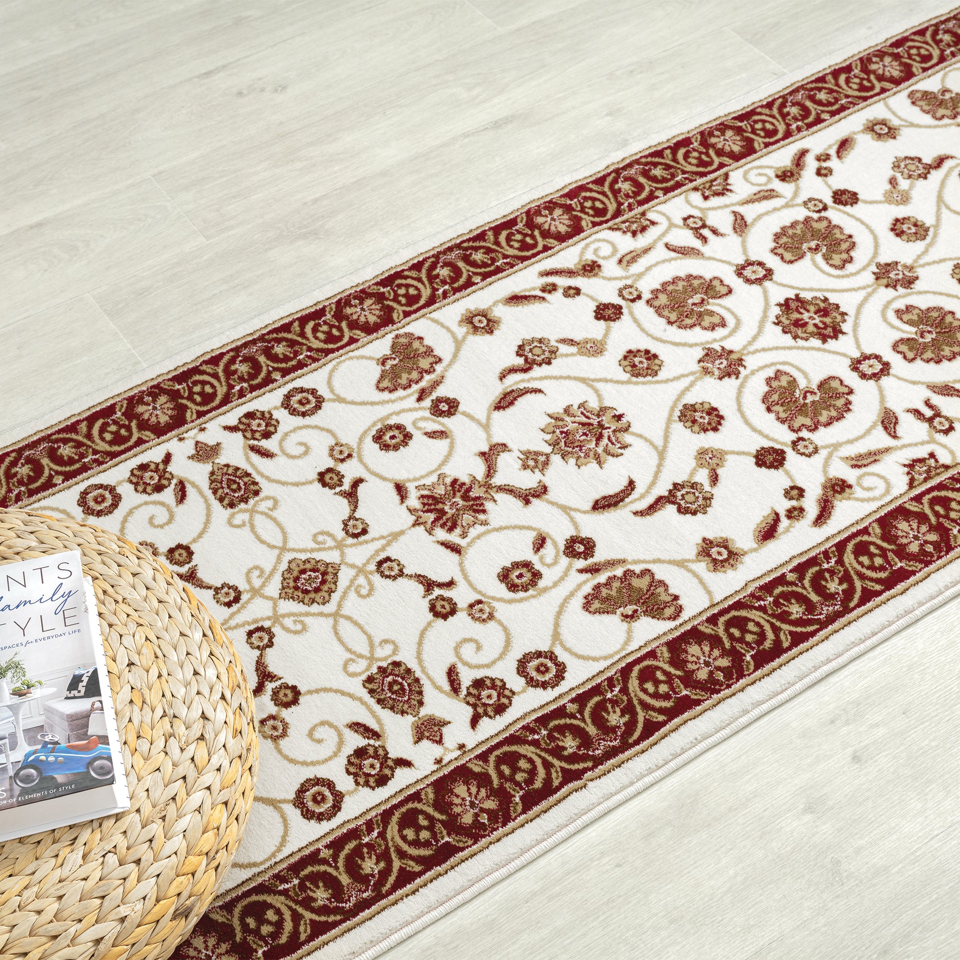 Estate 512 Cream Designer Rug - decorstore