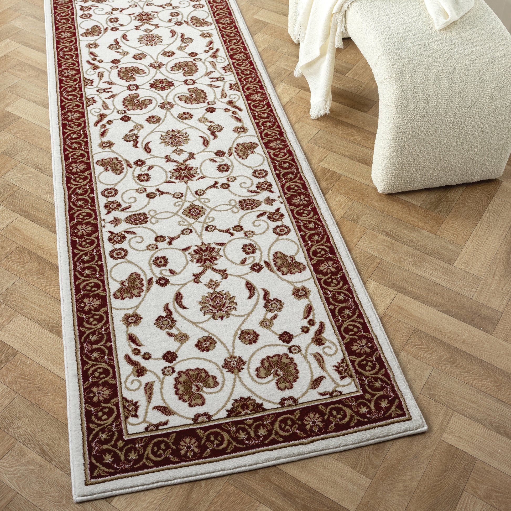 Estate 512 Cream Designer Rug - decorstore