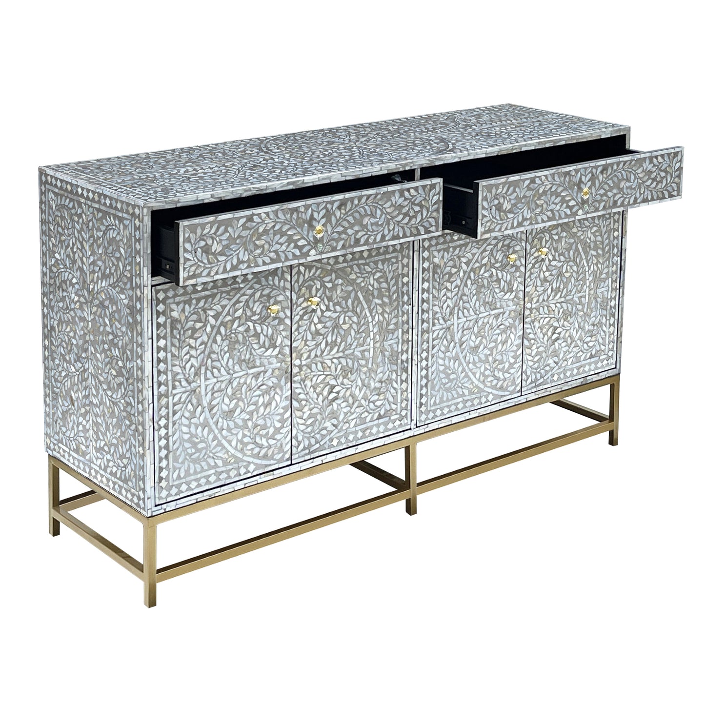 Mother of Pearl Swirl Radiance Buffet - decorstore