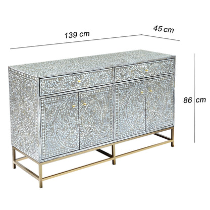 Mother of Pearl Swirl Radiance Buffet - decorstore