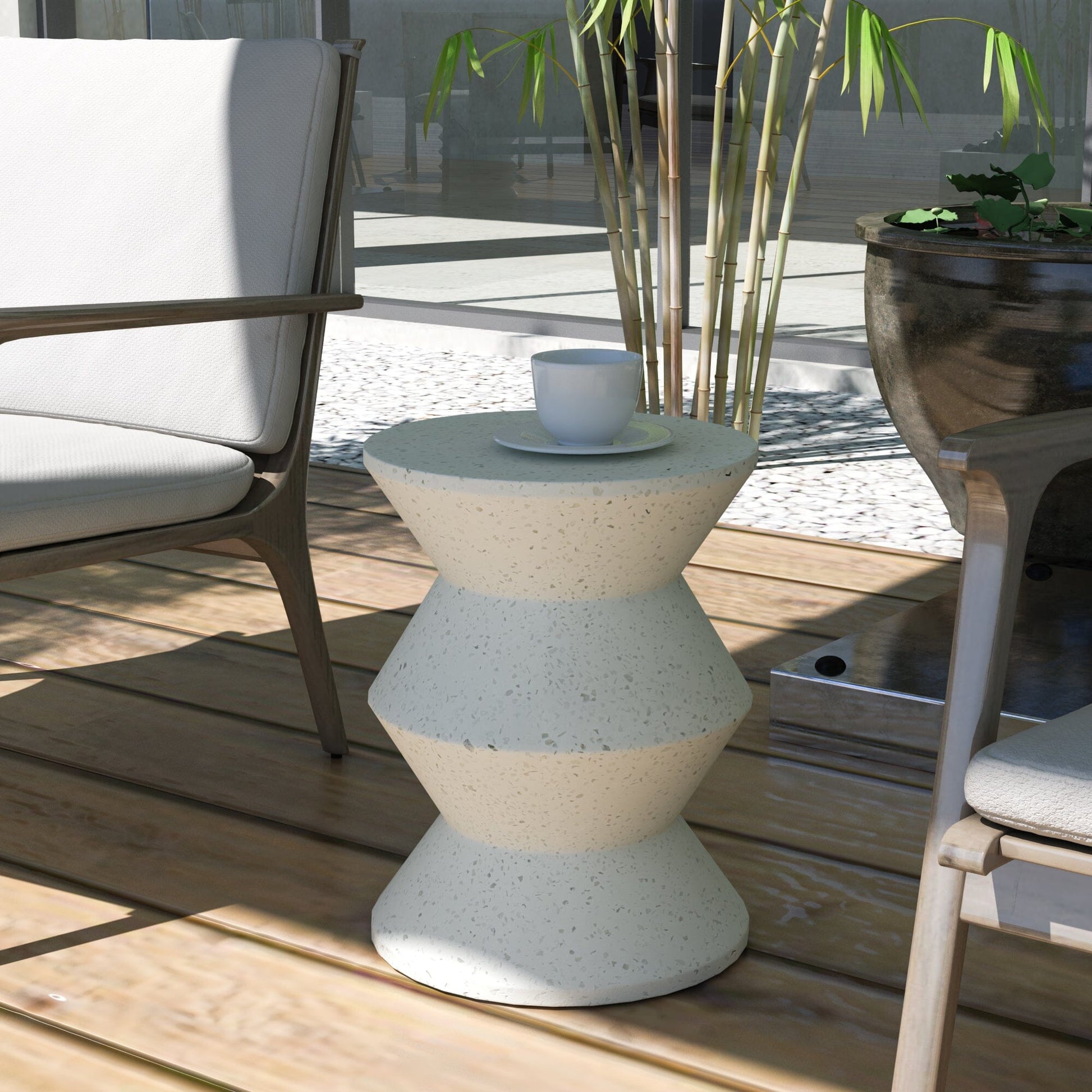 Soho Cement Side Table - decorstore