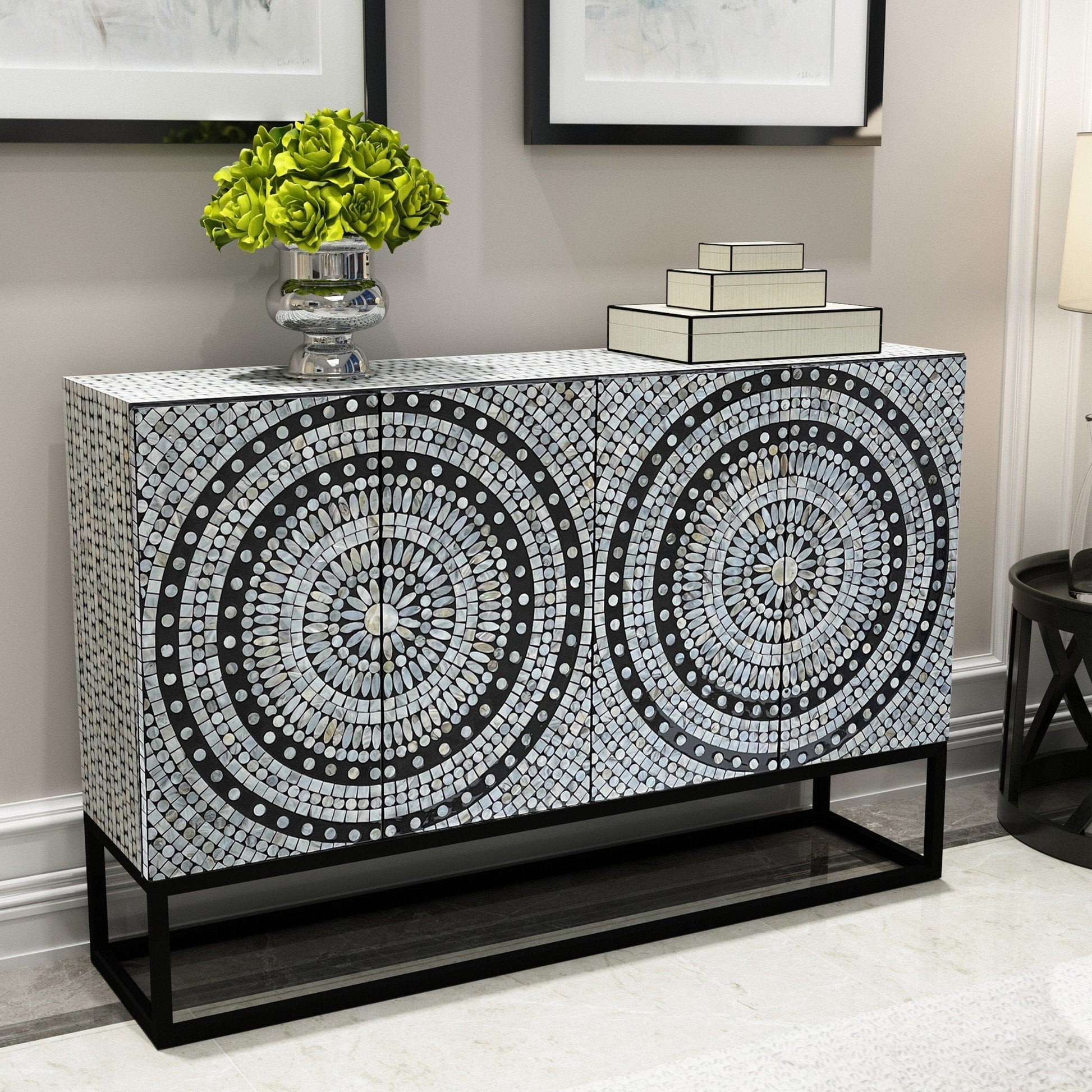 Gothenburg Mother of Pearl Hand Made Sideboard - decorstore