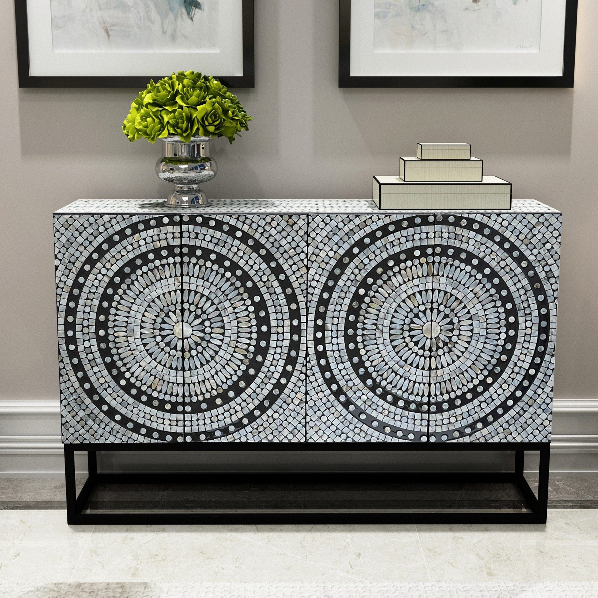 Gothenburg Mother of Pearl Hand Made Sideboard - decorstore