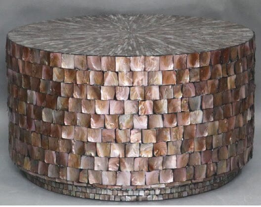 Oasis Mother of Pearl Hand Made Coffee Table - decorstore