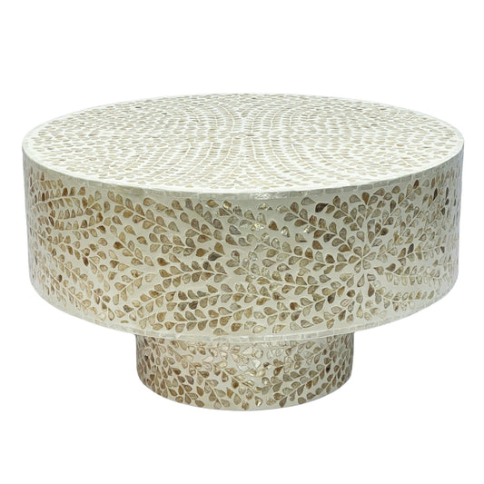 Mother of Pearl Coffee Table – Classic Silhouette - decorstore