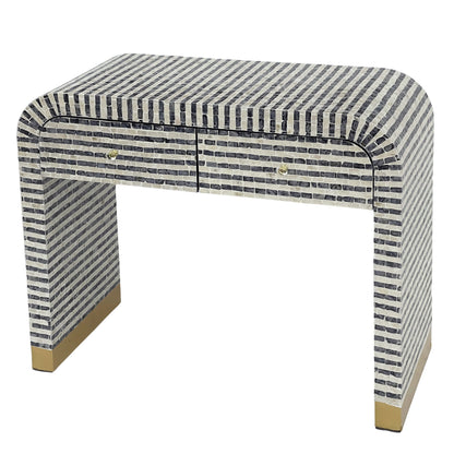 Eclipse Wave Mother of Pearl Hand Inlay Console
