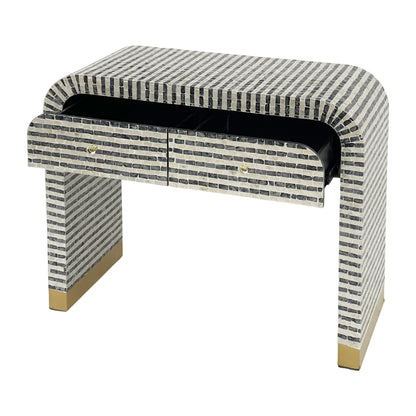 Eclipse Wave Mother of Pearl Hand Inlay Console