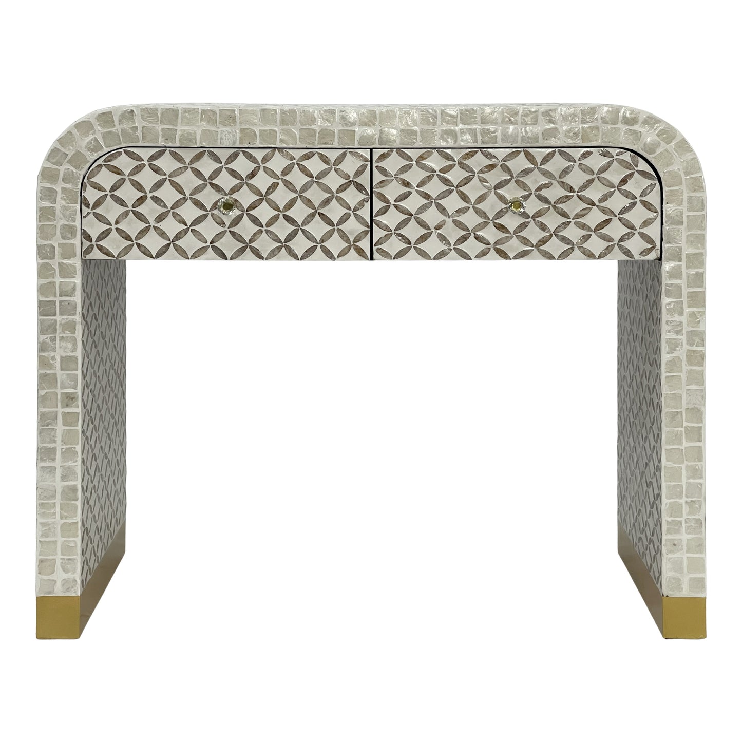 Eclipse Mother of Pearl Hannd Inlay Console