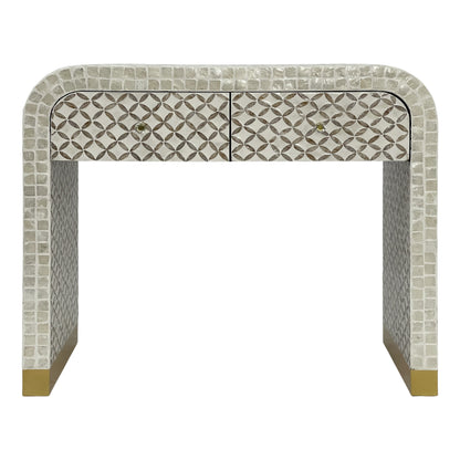 Eclipse Mother of Pearl Hannd Inlay Console