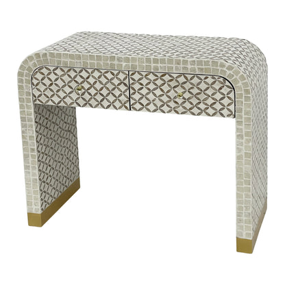 Eclipse Mother of Pearl Hannd Inlay Console