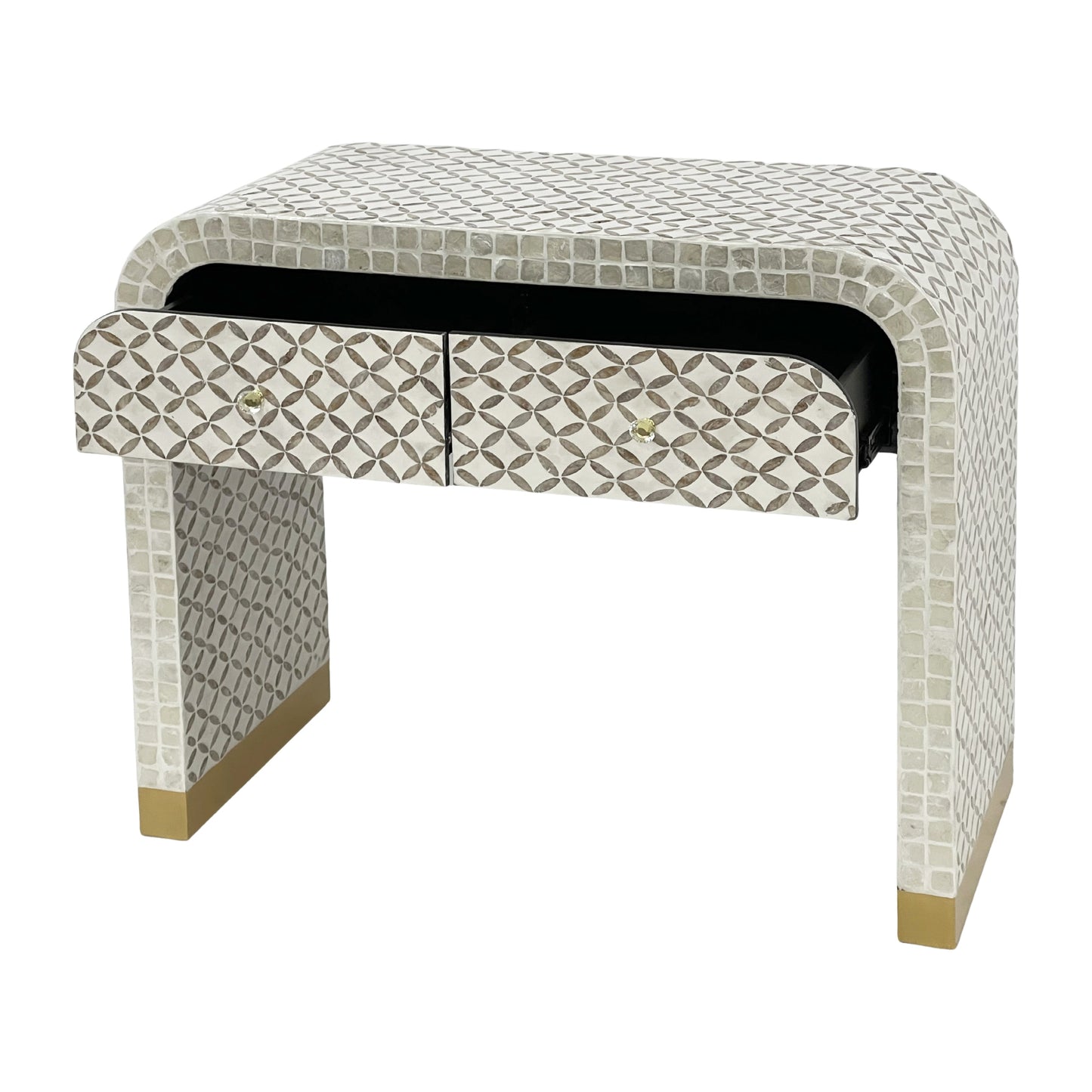 Eclipse Mother of Pearl Hannd Inlay Console