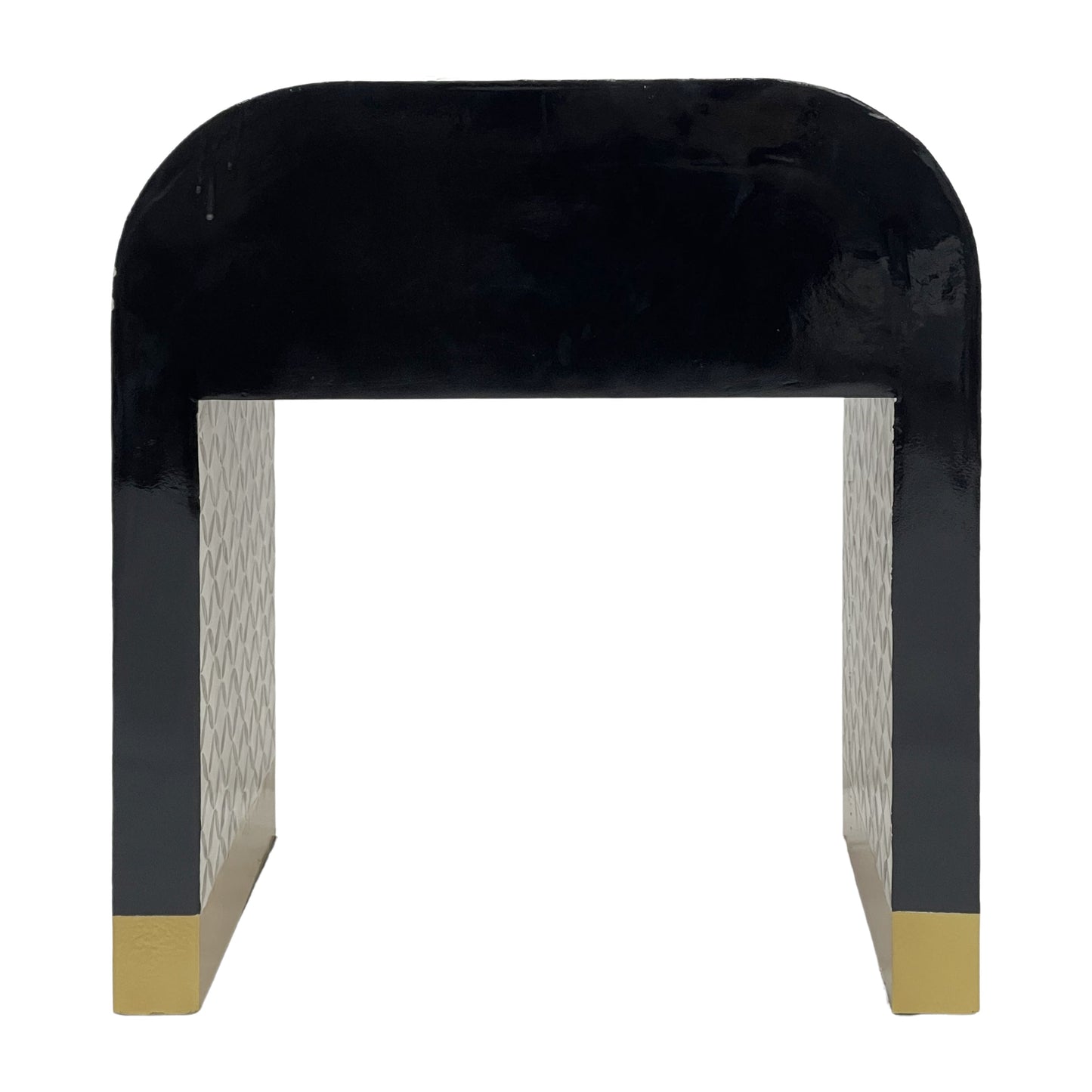 Eclipse Mother of Pearl Hand Inlay Bedside Table