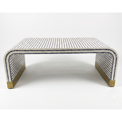 Pearl Crest Mother f Pearl Inlay Coffee Table